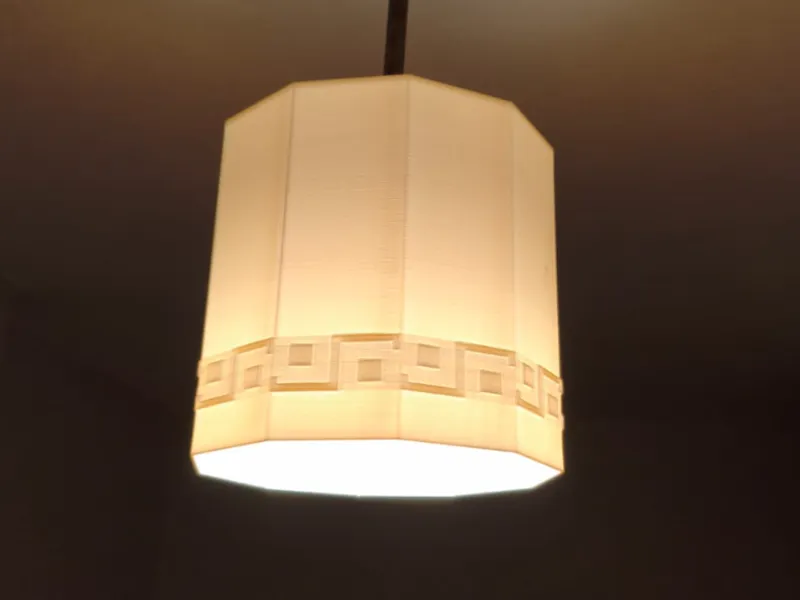 Abażur do lampy z oprawkami E14 i E27
