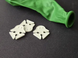 Ghostly Balloon Clip