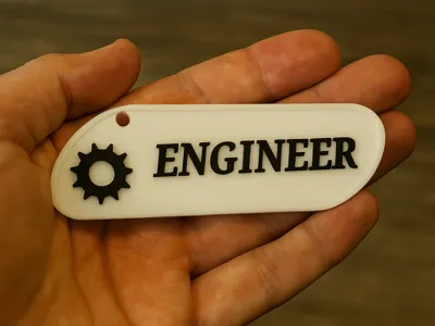 Enginer Keychain