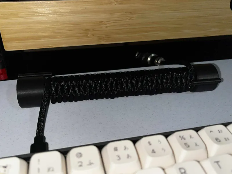 Cable Coil Rod w/ Cable Guide (126mm)