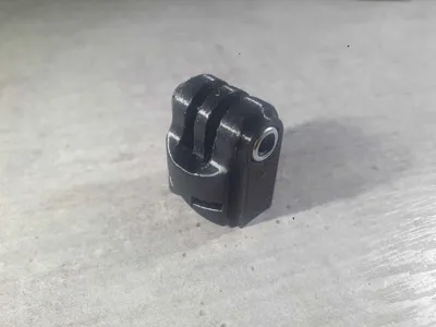 Troy Lee Designs D4 helmet action camera mount