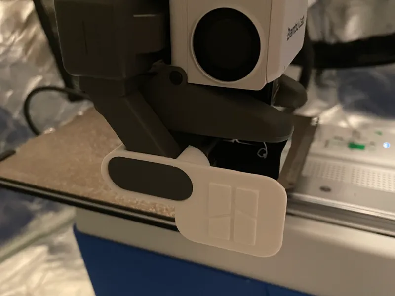 Poop Deflector for a1 mini/a1
