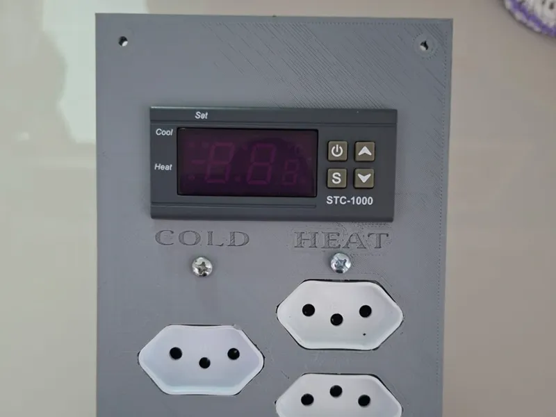 Caixa STC1000 - controle de temperatura - Aquario