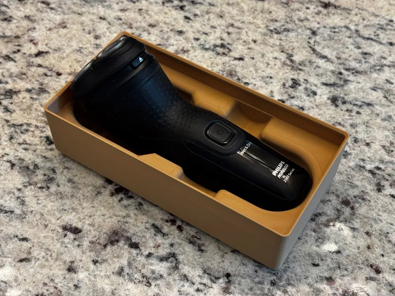 Electric Shaver Gridfinity Bin