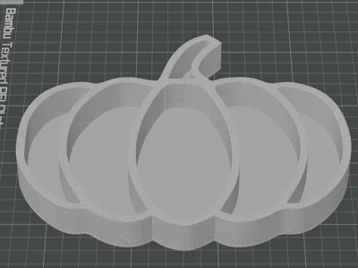 sensory pumpkin tray