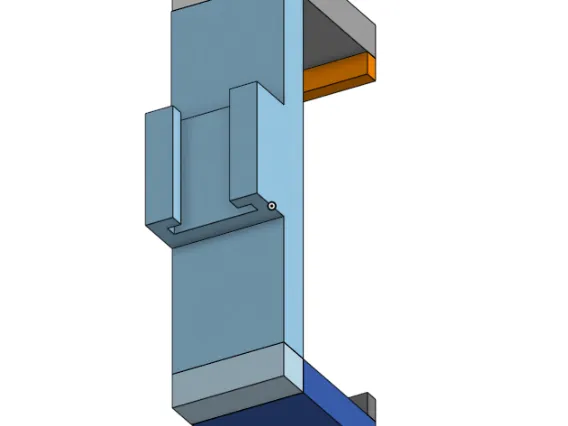 Clip holder.