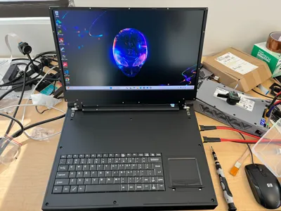 Laptop-like Flat ITX Case V2