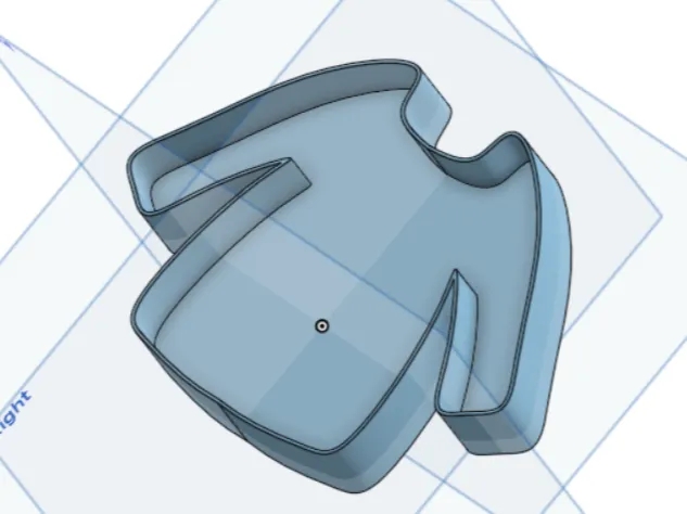 sweater ordament clay cutter