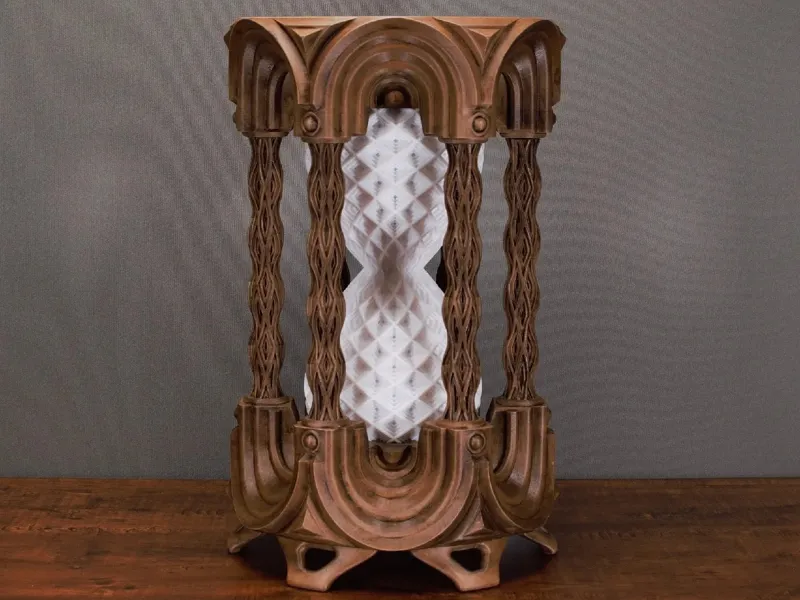 Hourglass Lamp