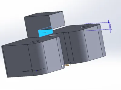 Workstation Thick Edge Pegboard Mounting Part