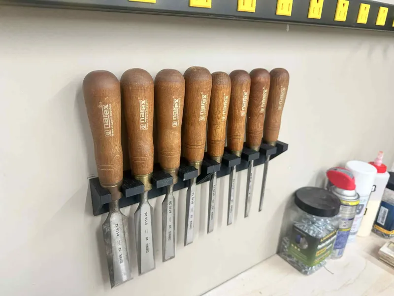 8 chisel rack (2 size ferrules)