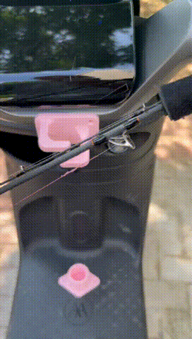 电动车路亚竿架  鱼竿架