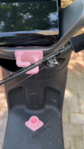 电动车路亚竿架  鱼竿架