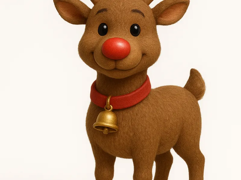 reno de navidad