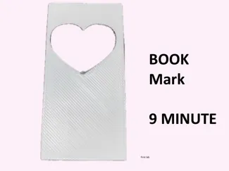 HEART BOOK MARK