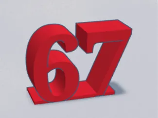 67 statue