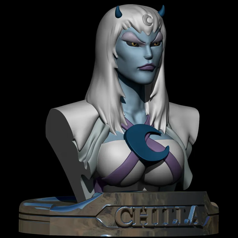 Chilla Lunatacs Thundercats Villains busts fanarts