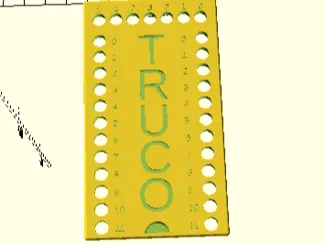 Caixa Truco Tampa Personalizavel