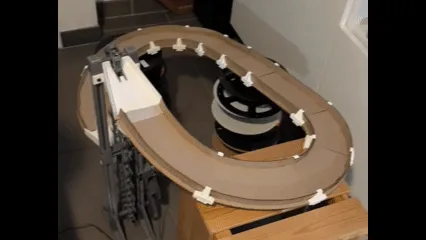 Marble Race Elevator Animation