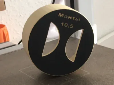 Тесторезка для мант диаметр 10 см