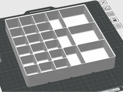 Gridfinity Earring holder