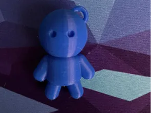 Keychain bob robot human