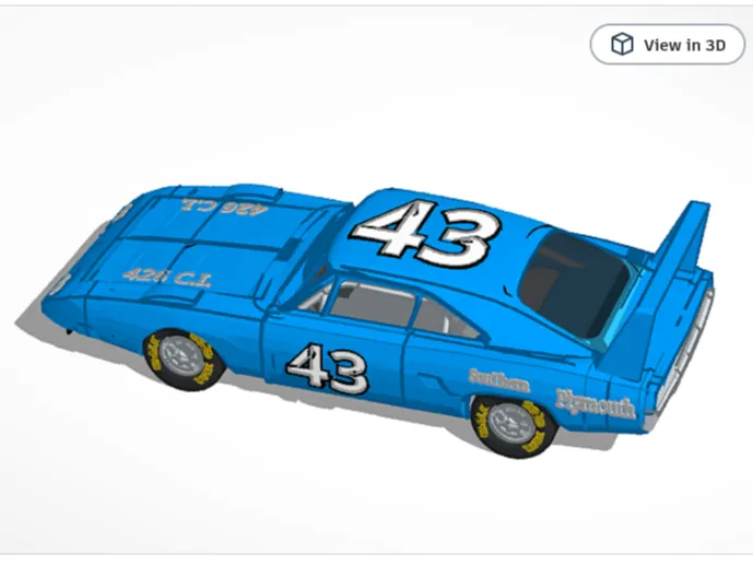 Richard petty's  superbird