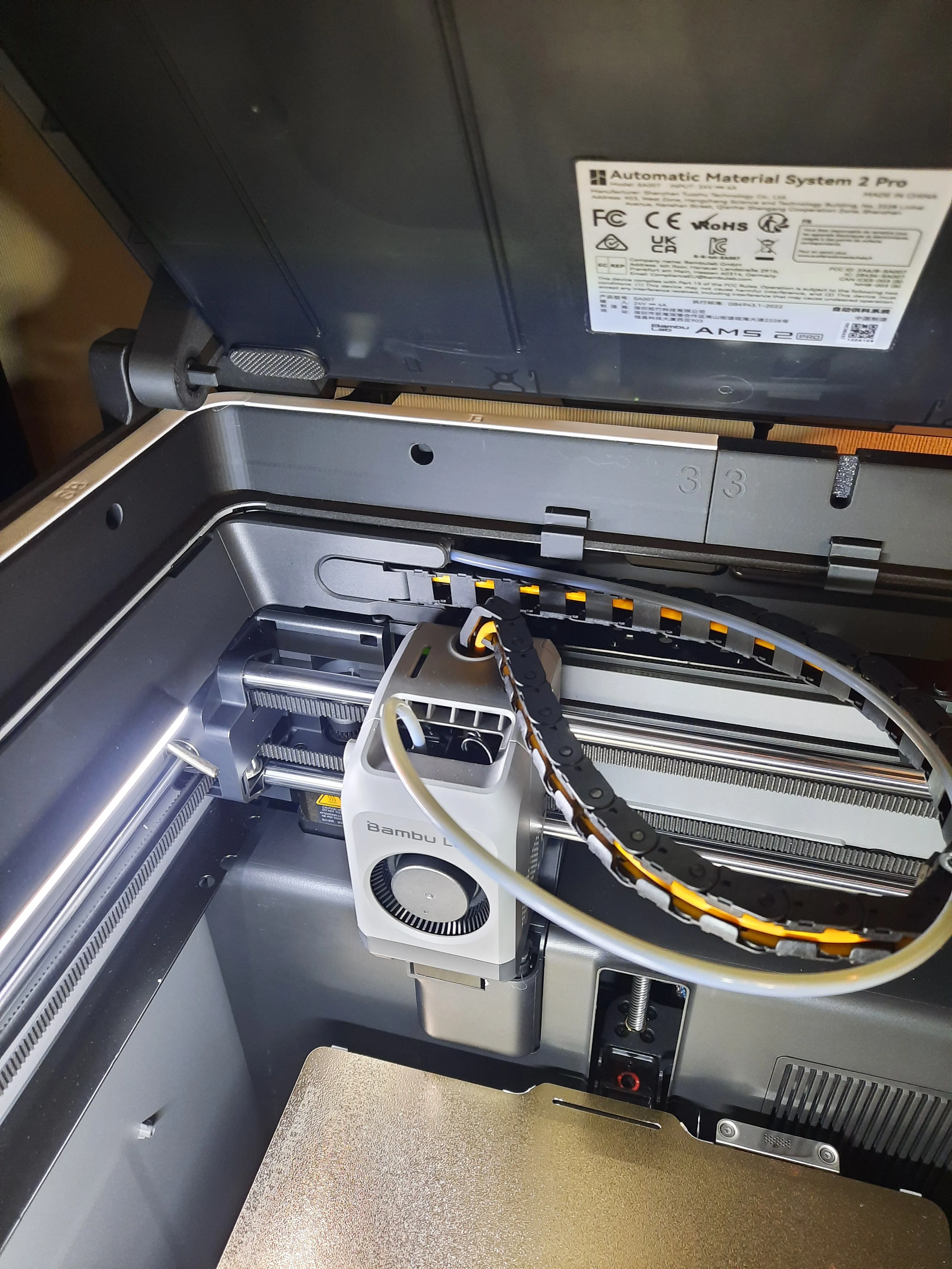 P2S Riser - AMS Flipper Dampers - Free 3D Print Model - MakerWorld