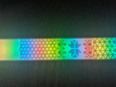 Modular 10mm LED Strip Housing with 4 Diffusers