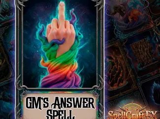 FREE 3D Printable GM`S Answer Spell SpellCraft FX