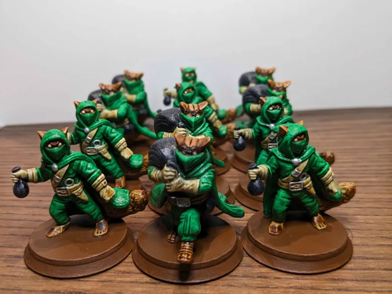 Tanuki Tricksters Proxy Heroscape