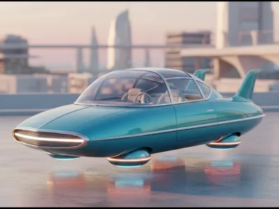 car looks like the image but its ai