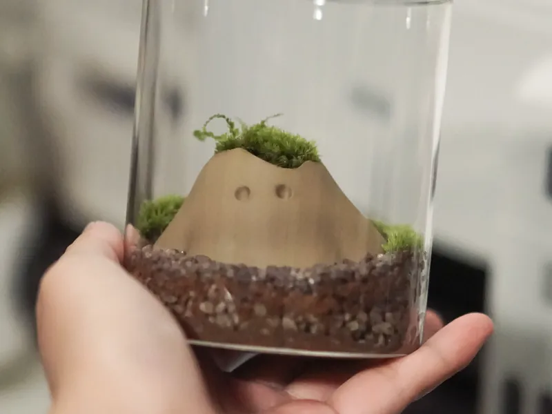土魔像苔藓造景模型