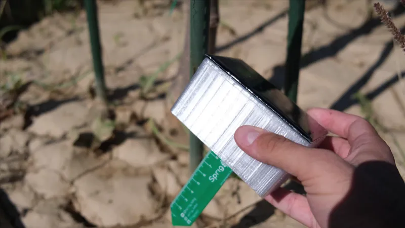 Enclosure for the "Root" plant monitoring sensor