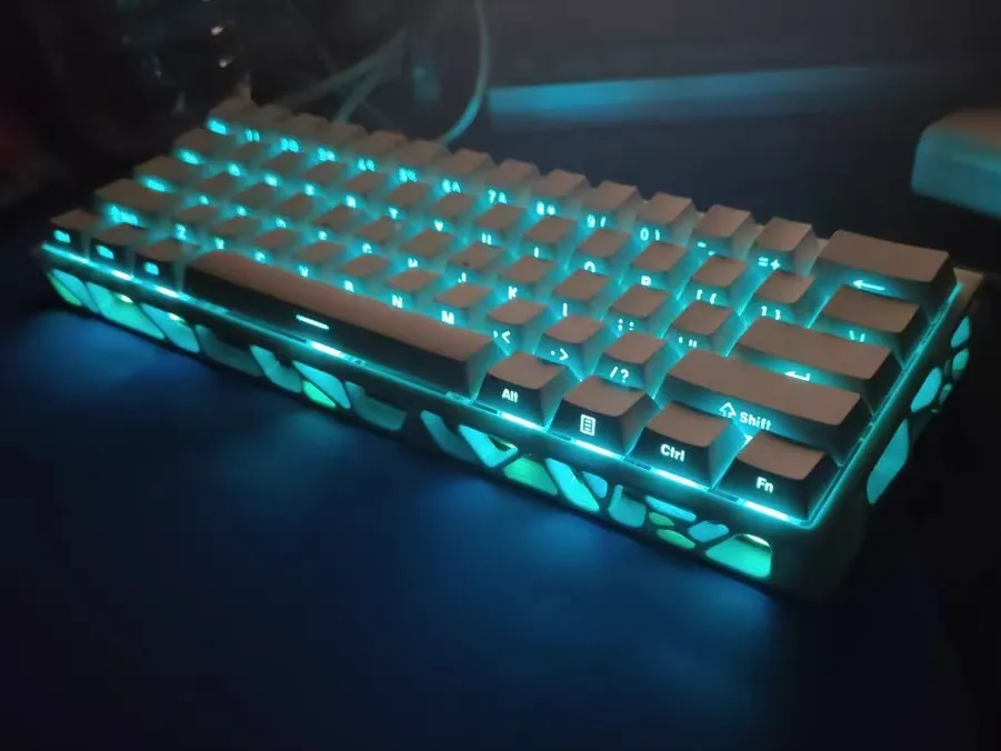 Mechanical Keyboard Case Mechanical Keyboard Skeleton Case - Free 3D ...