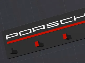 Porsche Key Holder