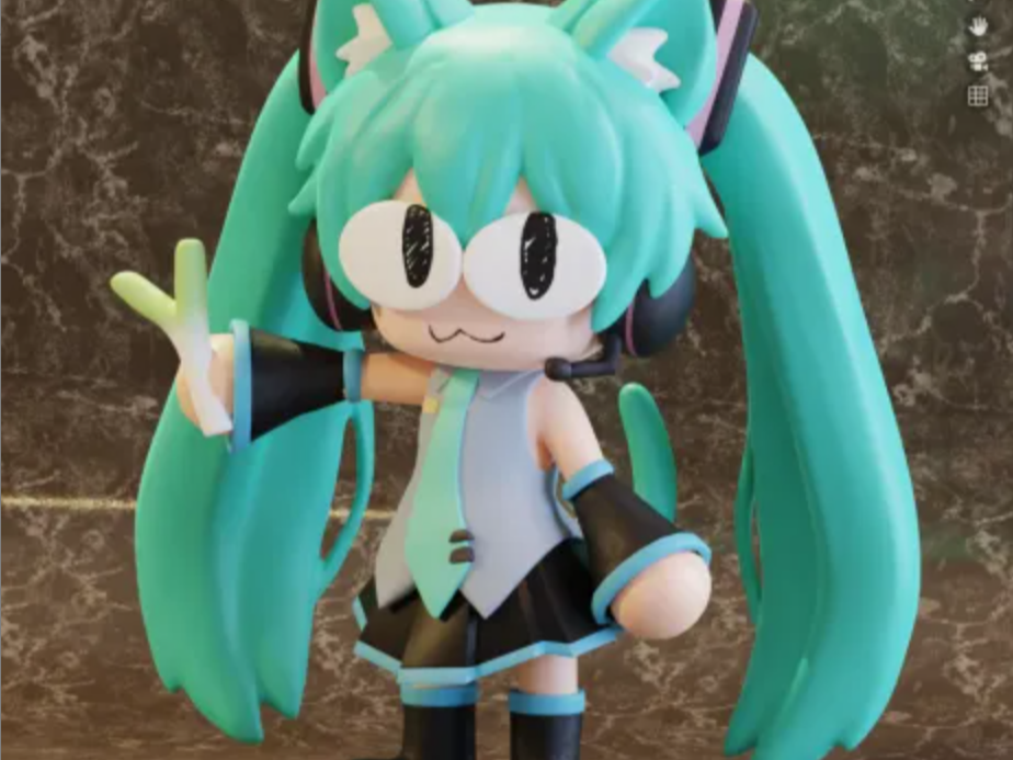 初音未来猫姬版-彩色ams配置