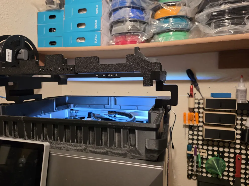 Qidi Plus 4 Box Riser V2 - Free 3D Print Model - MakerWorld