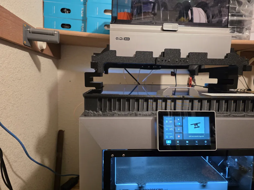 Qidi Plus 4 Box Riser V2 - Free 3D Print Model - MakerWorld