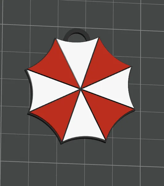 Umbrella charm