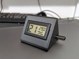 Hygrometer Thermometer stand  with Sensor
