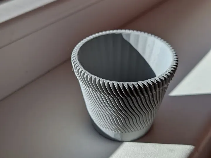 Textured Succulent Pot