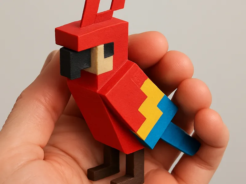 Minecraft parrot