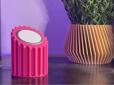 Cylinder Textured iPhone Charging Stand