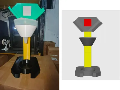 No Hardware Needed Heige Reflex Dedicated Spool Trough Draining Stand, Upgraded RS Version