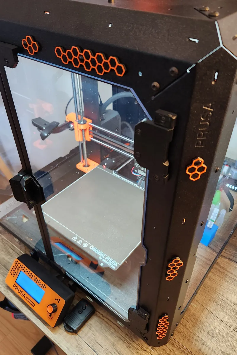 Decorative Hex Designs for Official Enclosure