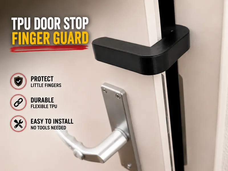 TPU Door Stop Finger Guard