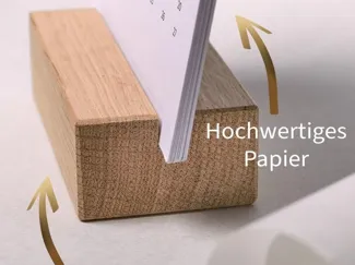 Porta calendario de papel