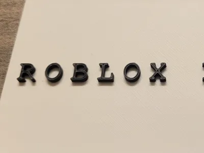 Roblox Legend Sign/Card