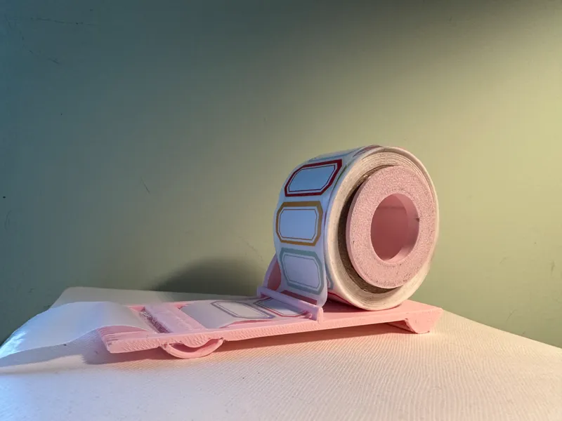标签贴架